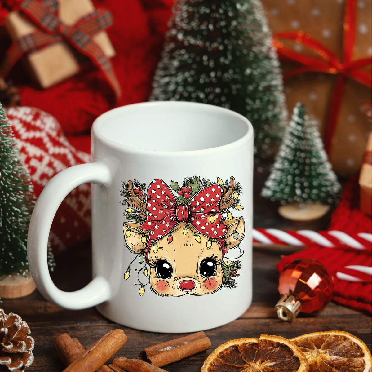 Sweet Reindeer UV DTF Decal