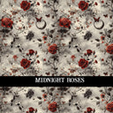 Midnight Roses 12x12 vinyl sheet