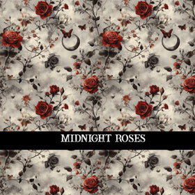 Midnight Roses 12x12 vinyl sheet