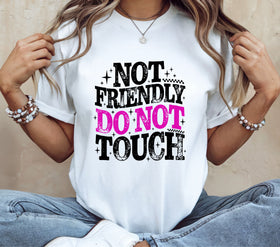 Not Friendly DTF Transfers