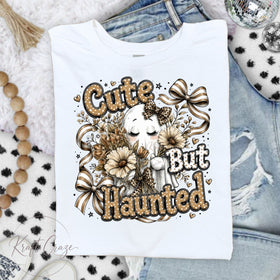 Cute but Haunted  DTF Transfers