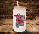 Bama Coquette Doodle Map UV DTF Decals