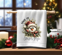 Christmas magic DTF Transfers for pillows and towels