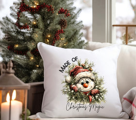 Christmas magic DTF Transfers for pillows and towels
