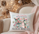 Santa Claus Lane DTF Transfers for pillows and towels