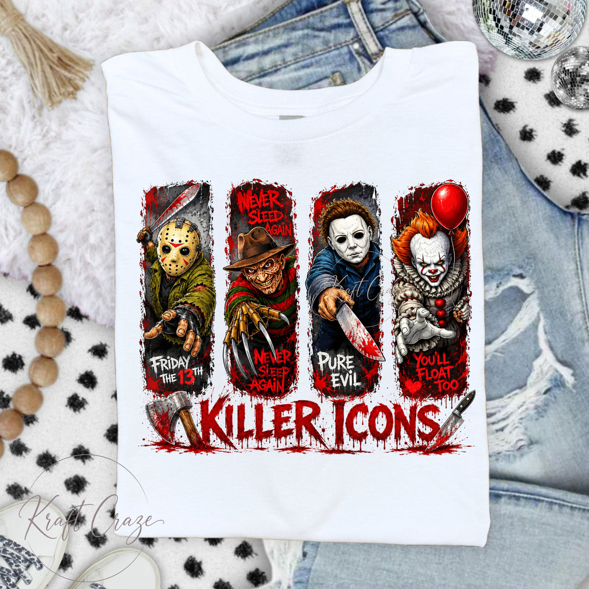 Killer Icons DTF Transfers