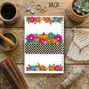 Retro Boo A5 Notebook UV DTF Decal Sheets 2 options