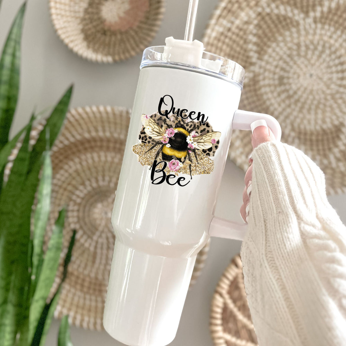 Queen Bee Leopard UV DTF Decal – Kraft Craze