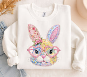 Quilted Bunny DTF Transfers