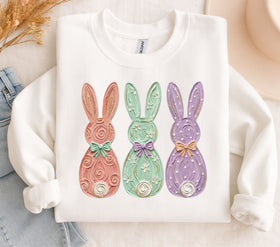 Bunny strokes DTF Transfers