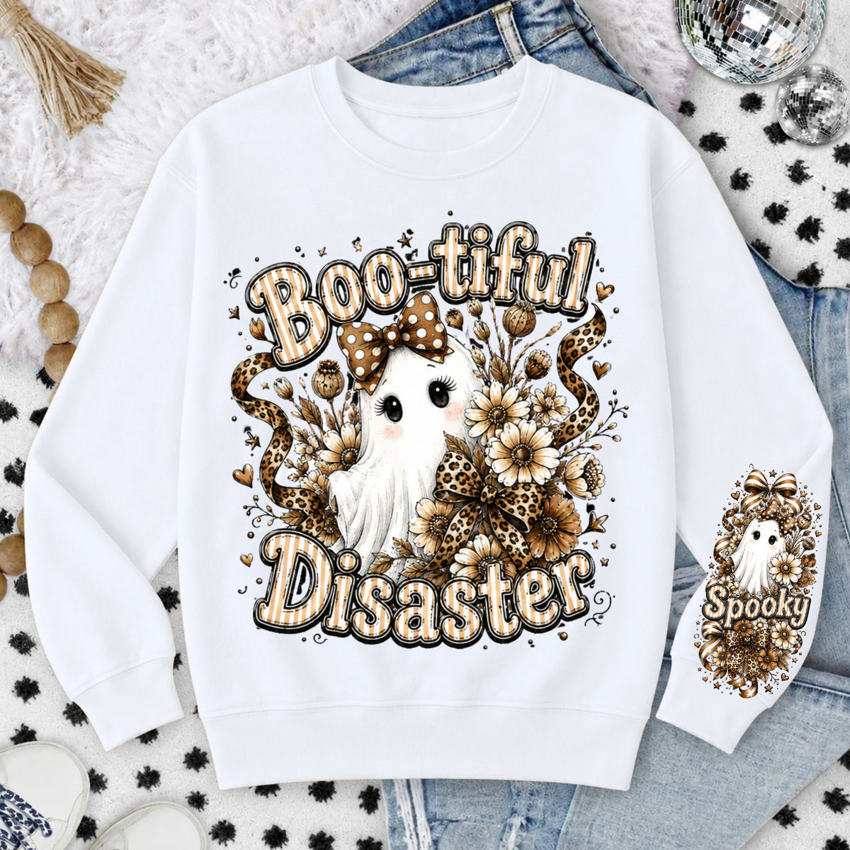 Beautiful Disaster Coquette DTF Transfers 2 pc set