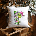 Grinchy full color Pink DTF Transfers