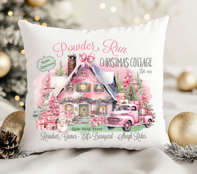 Powder run DTF Transfers for pillows and towels