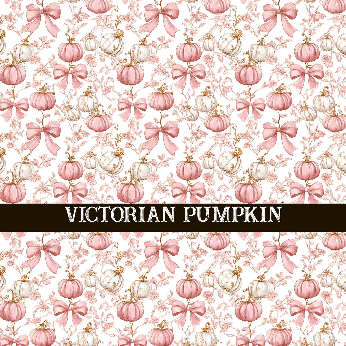 Victorian Pumpkin 12x12 vinyl sheet