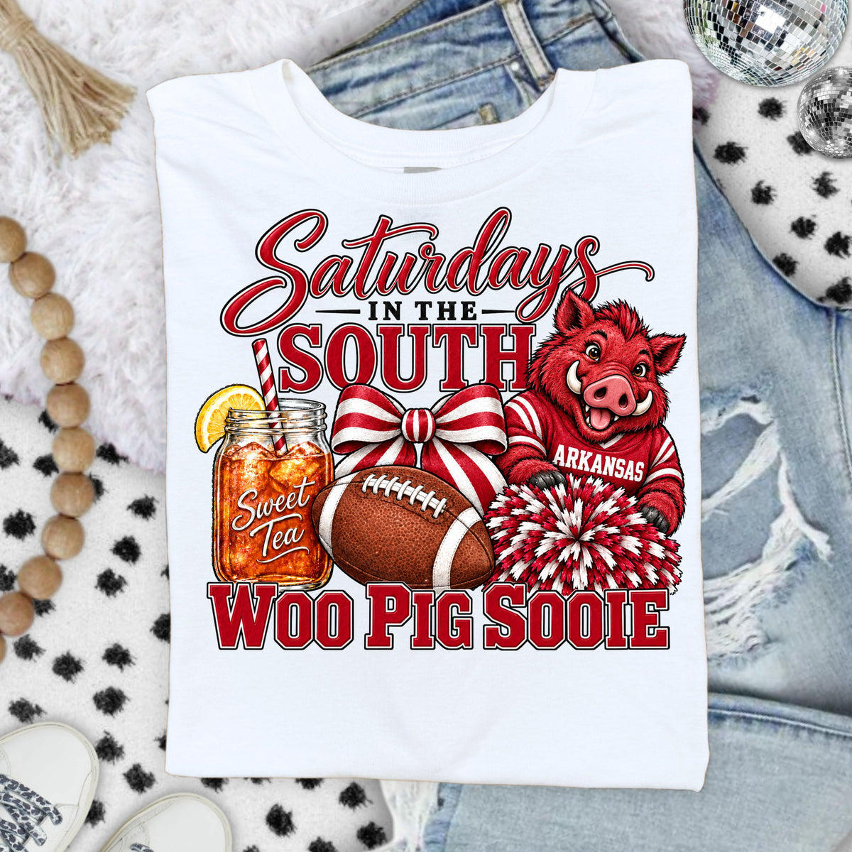 Saturday's in the South-Razorbacks DTF Transfers