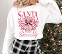 Santa University Pink DTF Transfers