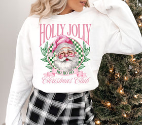 Holly Jolly Christmas Club DTF Transfers