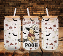 Season of the Pooh UV DTF Libbey wrap