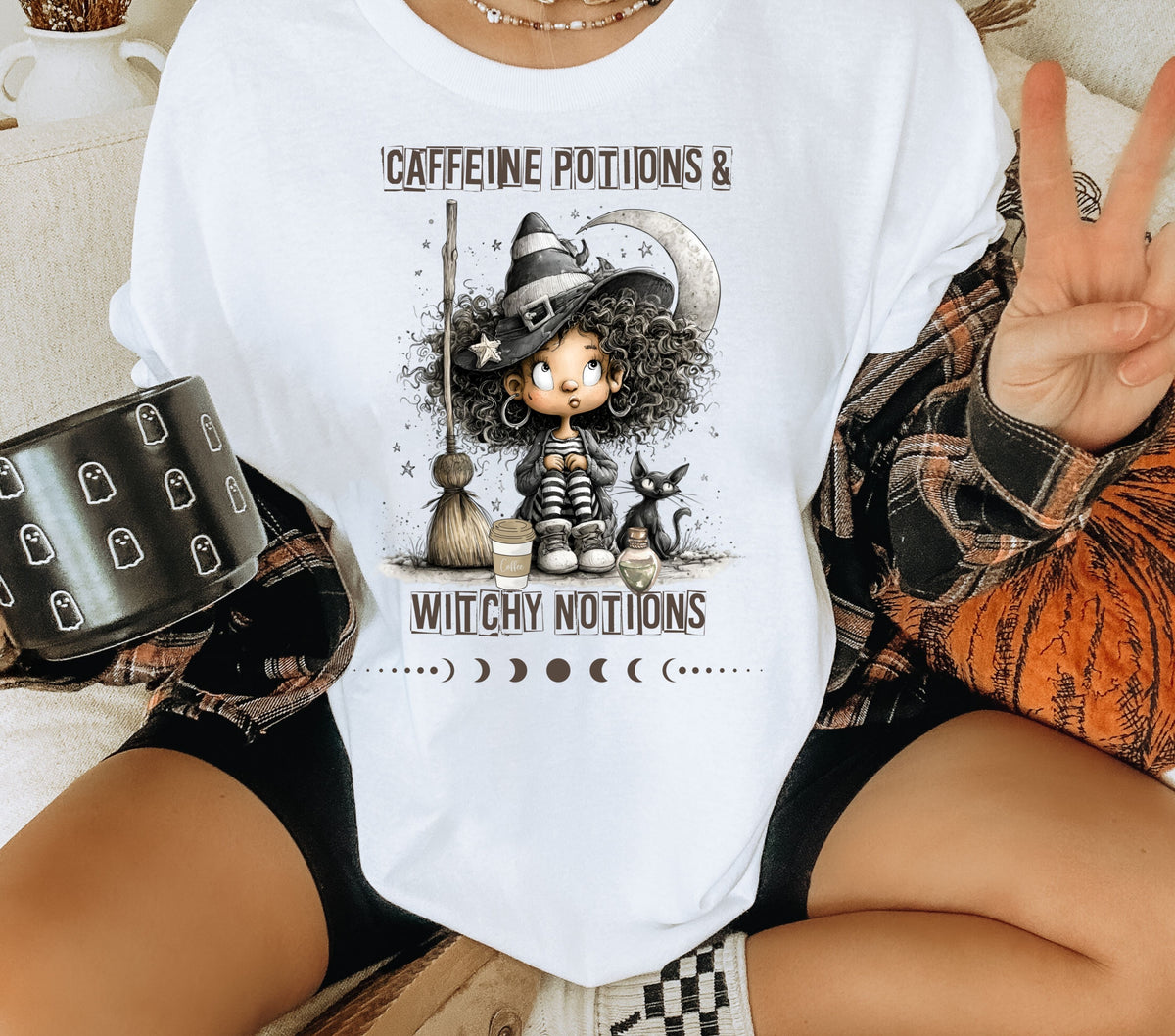 Caffeine Potions & Witchy Notions DTF Transfers