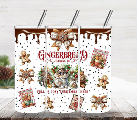 Gingerbread baking Co. vinyl tumbler wraps (Copy)