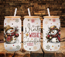 Winter Wishes UV DTF Libbey wrap
