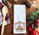Always Fresh Gingerbread DTF Transfers for pillows and towels