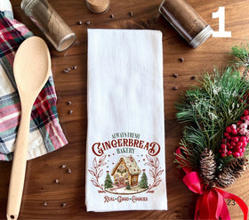 Always Fresh Gingerbread DTF Transfers for pillows and towels