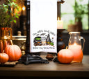 This witch needs coffee DTF towel Transfer