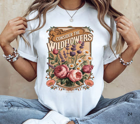 Consider the wildflowers DTF Transfers
