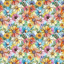 Watercolor Floral #1 12x12 Vinyl Sheet