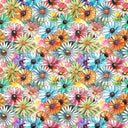 Watercolor Floral #3  12x12 Vinyl Sheet