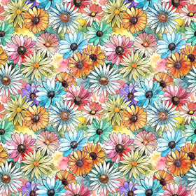 Watercolor Floral #3  12x12 Vinyl Sheet
