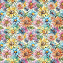 Watercolor Floral #4  12x12 Vinyl Sheet