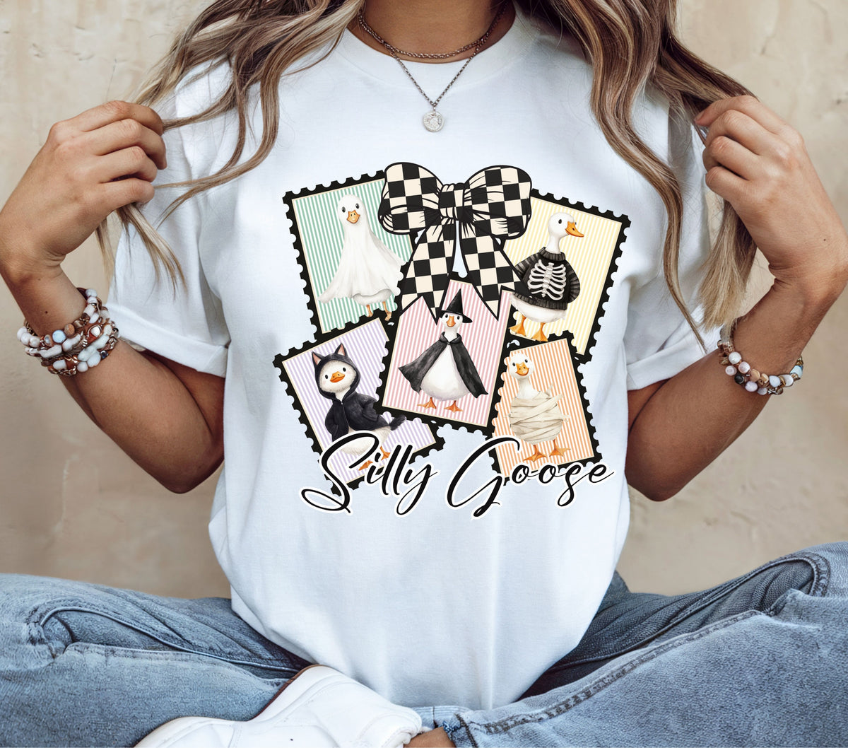 Silly Goose DTF Transfers also available in kids sizes