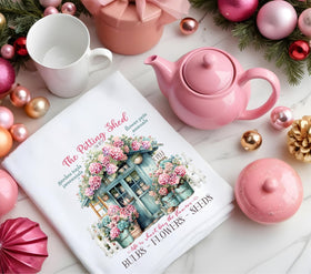 Potting shed DTF Transfers for pillows and towels