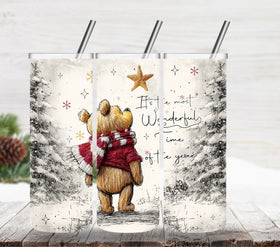 Most wonderful pooh vinyl tumbler wraps