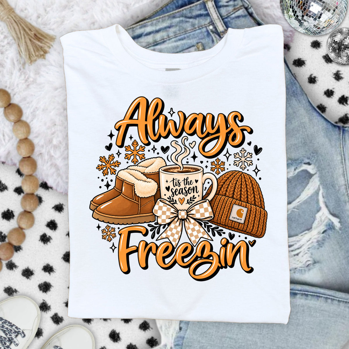 Always Freezin DTF Transfers