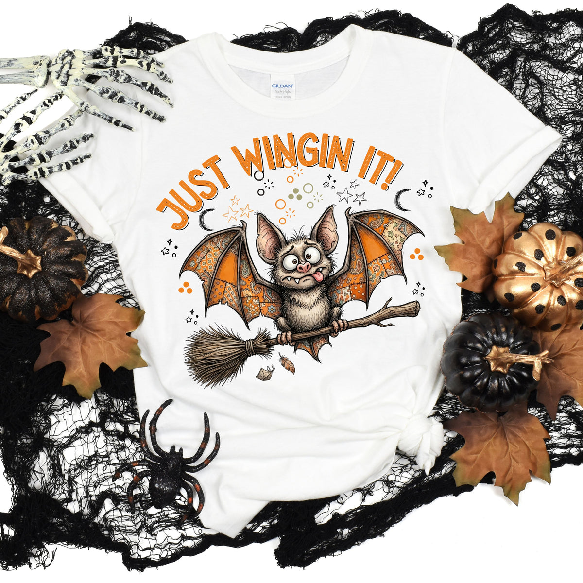 Just wingin it Bat DTF Transfers