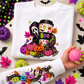 Neon Scream DTF Transfers 2 pc. sets
