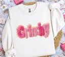 Grinchy Pink Faux Fur DTF Transfers