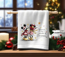 Believe in the wonder of Christmas Mick and Minn DTF Transfers for pillows and towels