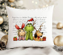 Maybe Love- Grinch and Gang DTF Transfers for pillows and towels (Copy)