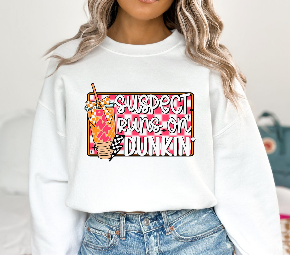 Suspect runs on Dunkin DTF Transfers