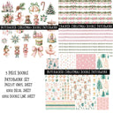 Nutcracker Christmas Doodle Patchwork Set