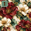 Velvet and Vine collection- 2 sizes vinyl sheets-10 designs available