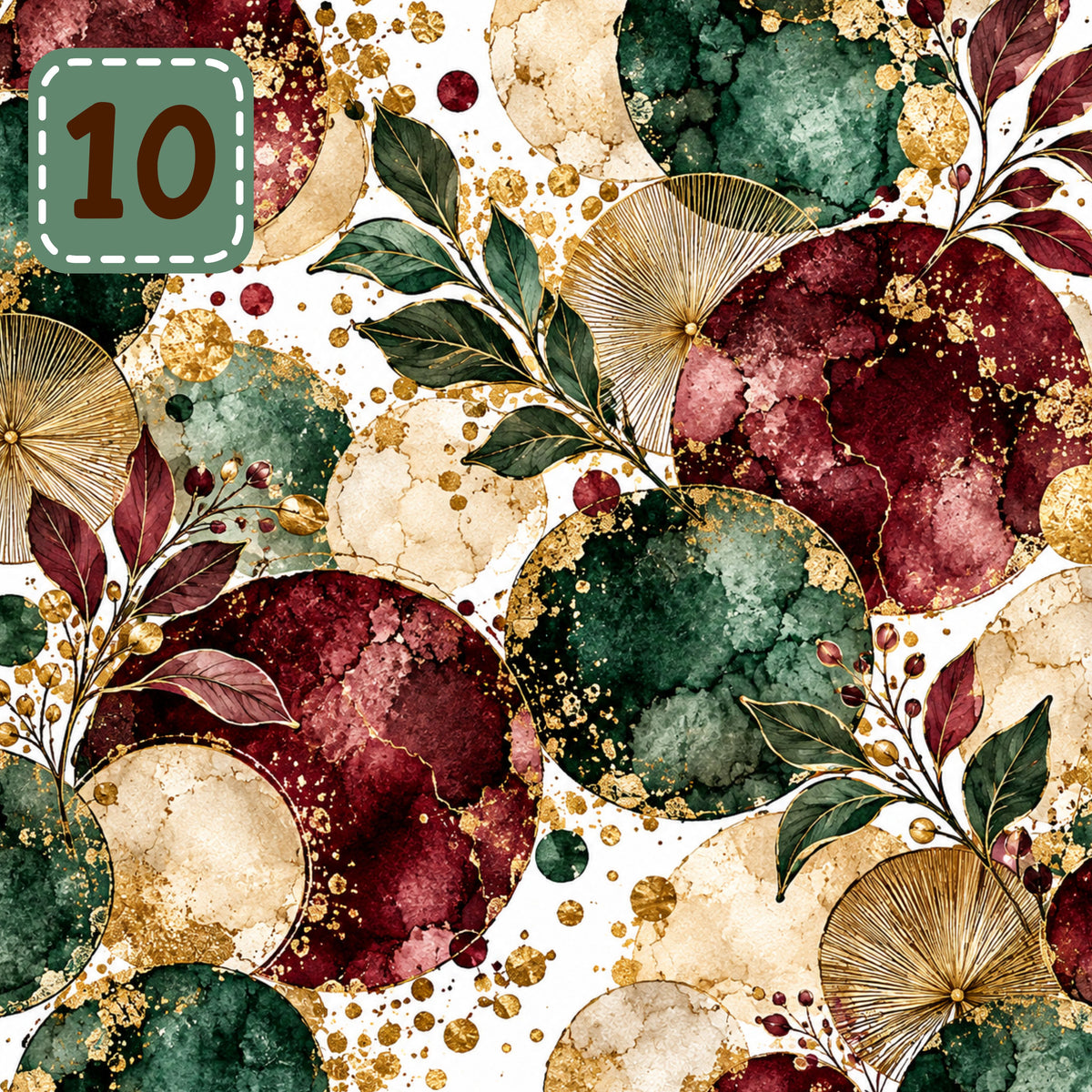 Velvet and Vine collection- 2 sizes vinyl sheets-10 designs available