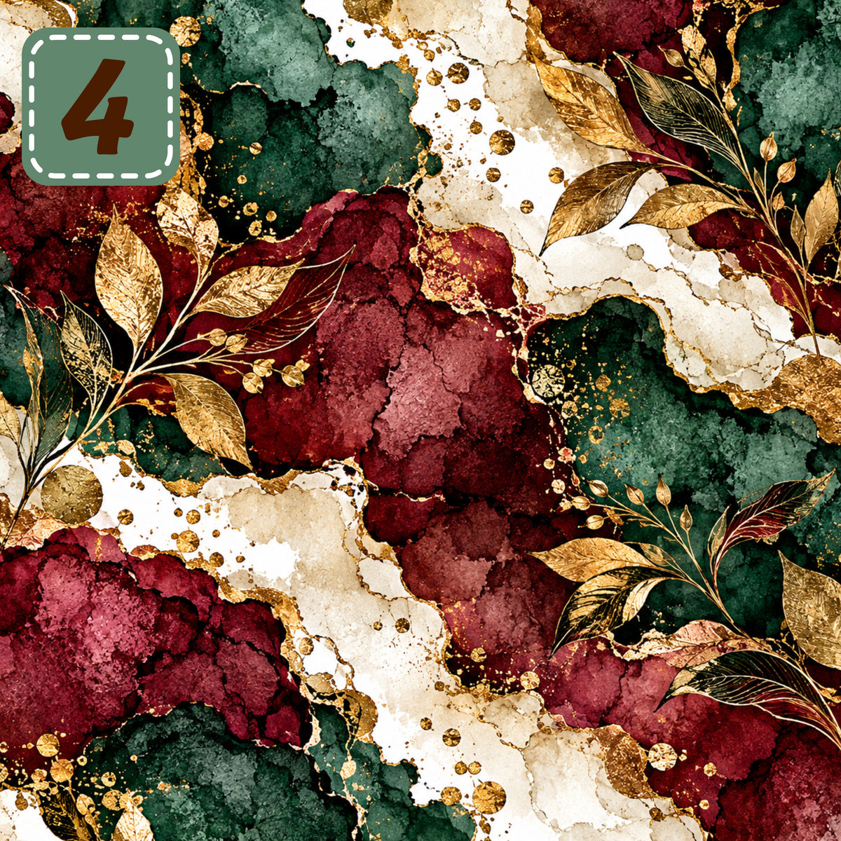 Velvet and Vine collection- 2 sizes vinyl sheets-10 designs available