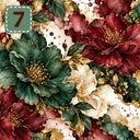 Velvet and Vine collection- 2 sizes vinyl sheets-10 designs available