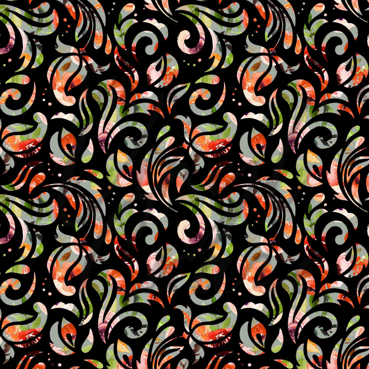 Gorgeous Floral Wraps and 12 x 12