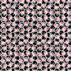 Vintage Pink Florals Adhesive Vinyl